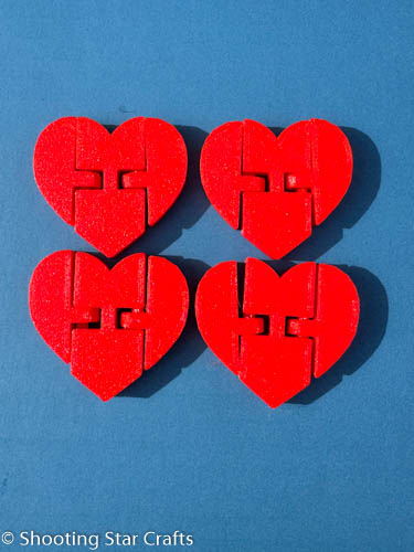 3D Printed Hearts for Valentines